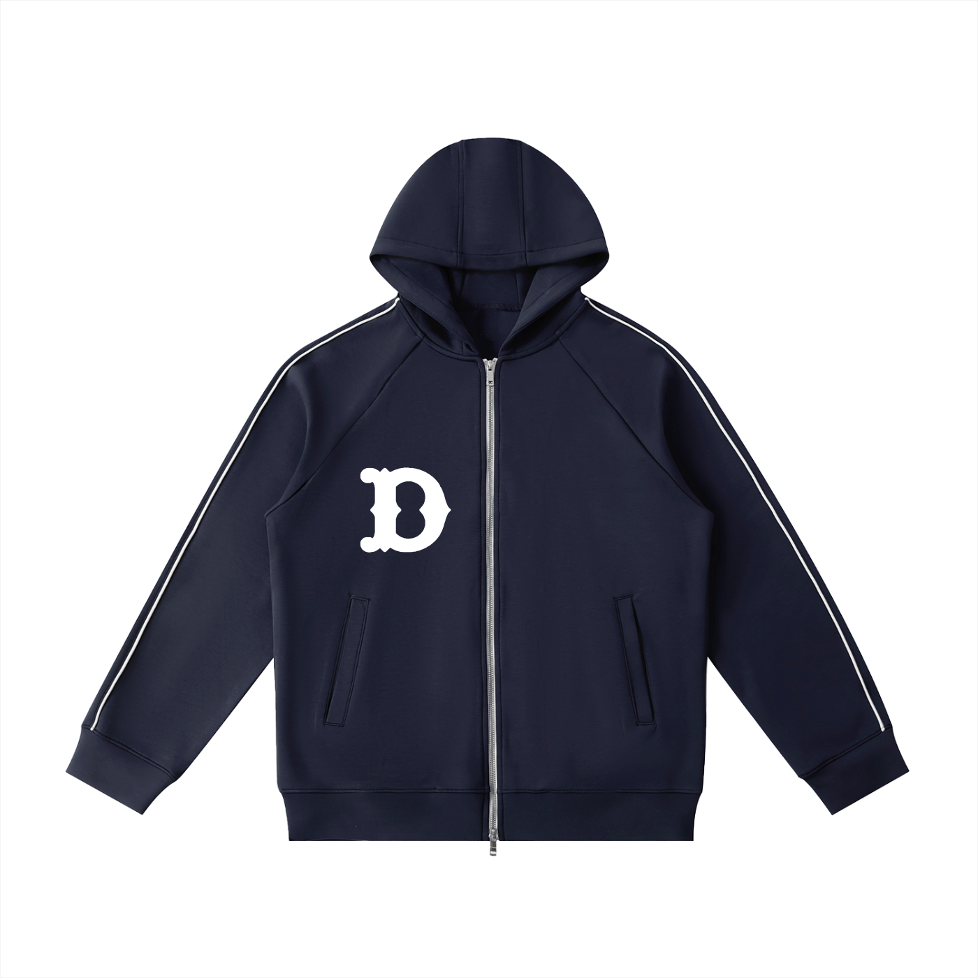 Detroit Heavyweight Raglan Sleeve Zip Hoodie