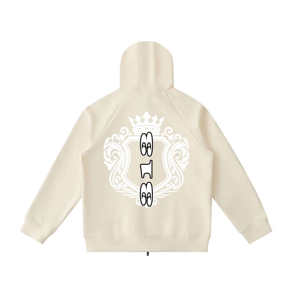 Detroit Heavyweight Raglan Sleeve Zip Hoodie