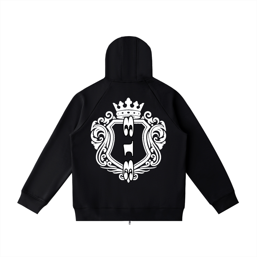 Detroit Heavyweight Raglan Sleeve Zip Hoodie