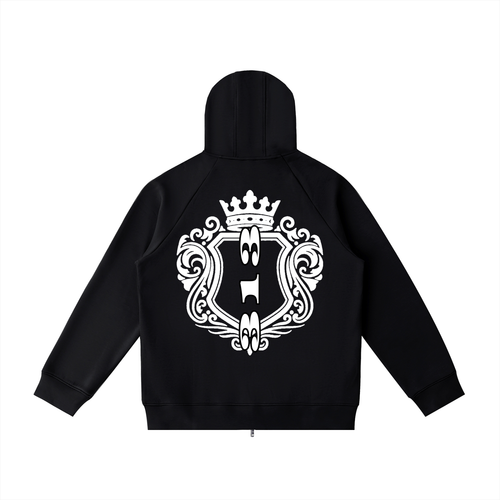 Detroit Heavyweight Raglan Sleeve Zip Hoodie