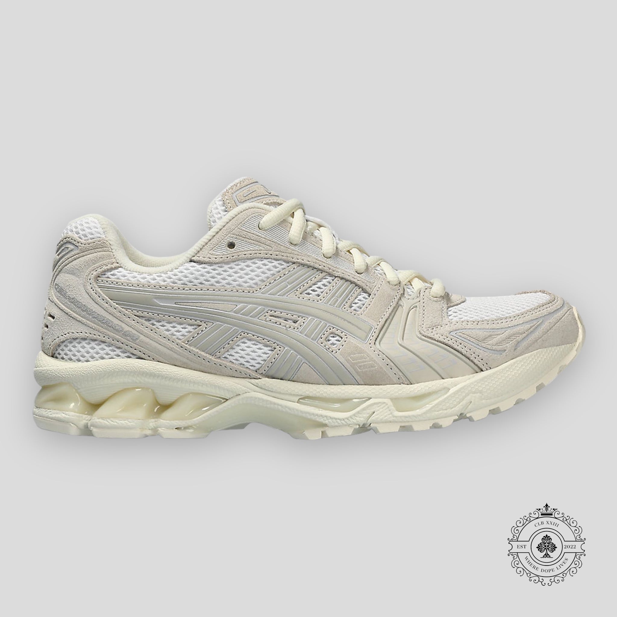 Asics Gel-Kayano 14 W White Smoke Grey