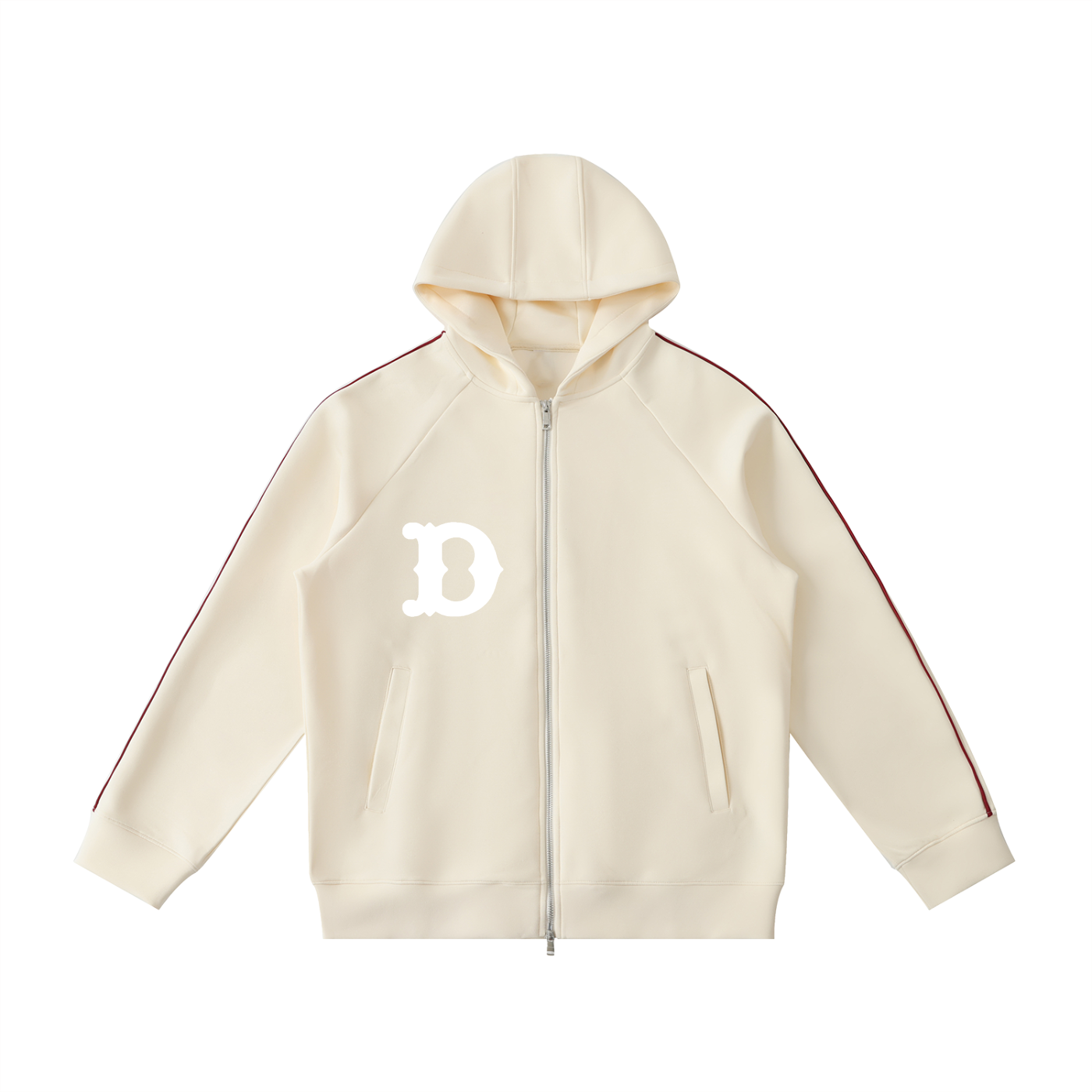 Detroit Heavyweight Raglan Sleeve Zip Hoodie